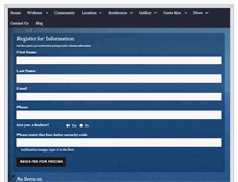 Tablet Screenshot of costaricawellness.com